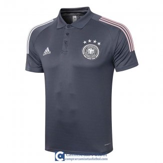 Camiseta Alemania Polo Dark Grey 2020/2021