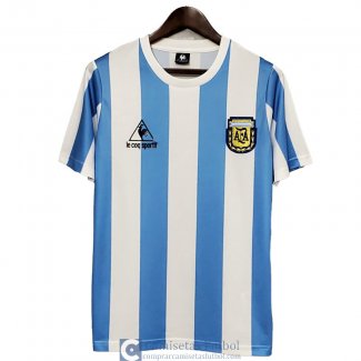 Camiseta Argentina Retro Primera Equipacion 1986 1987