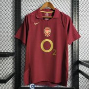 Camiseta Arsenal Retro Primera Equipacion 2005 2006