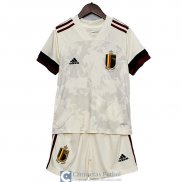 Camiseta Belgica Ninos Segunda Equipacion EURO 2020