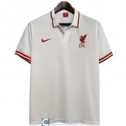 Camiseta Liverpool Polo White 2020/2021