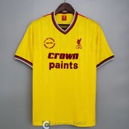 Camiseta Liverpool Retro Yellow 1985/1986