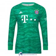 Camiseta Manga Larga Bayern Munich Primera Equipacion Portero 20