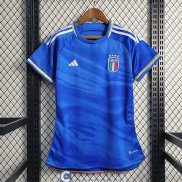 Camiseta Mujer Italia Primera Equipacion 2023/2024