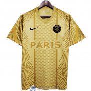 Camiseta PSG Training Gold Pattern 2020/2021