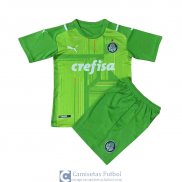 Camiseta Palmeiras Ninos Portero Green 2021/2022