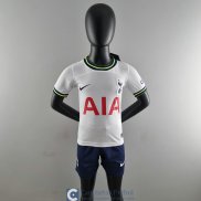 Camiseta Tottenham Hotspur Ninos Primera Equipacion 2022/2023