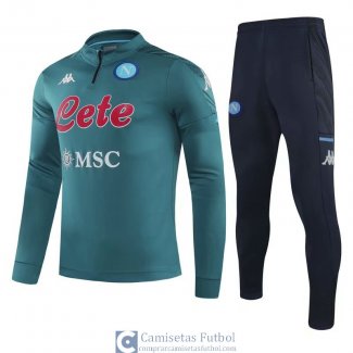 Napoli Sudadera De Entrenamiento Green + Pantalon 2020/2021