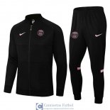 PSG Chaqueta Black III + Pantalon Black 2021/2022