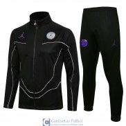 PSG x JORDAN Chaqueta Black + Pantalon 2021/2022