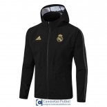 Real Madrid Chaqueta Rompevientos Black 2019/2020