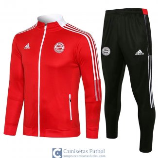 Bayern Munich Chaqueta Red II + Pantalon Black II 2021/2022