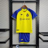 Camiseta Al Nassr FC Ninos Primera Equipacion 2022/2023