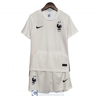 Camiseta Francia Ninos Segunda Equipacion EURO 2020