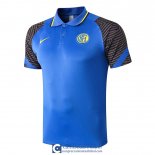 Camiseta Inter Milan Polo Blue 2020/2021