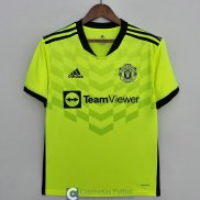 Camiseta Manchester United Fluorescent Green 2022/2023