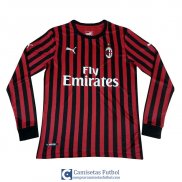 Camiseta Manga Larga AC Milan Primera Equipacion 2019/2020