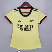 Camiseta Mujer Arsenal Segunda Equipacion 2021/2022