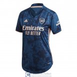 Camiseta Mujer Arsenal Tercera Equipacion 2020/2021