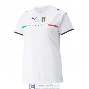 Camiseta Mujer Italia Segunda Equipacion 2021/2022