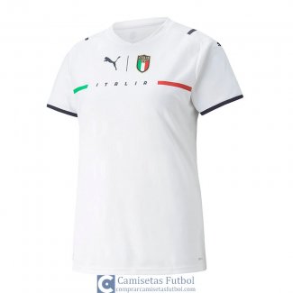 Camiseta Mujer Italia Segunda Equipacion 2021/2022