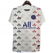 Camiseta PSG Training Blue White Red 2020/2021