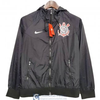 Corinthians Chaqueta Rompevientos Black 2020/2021