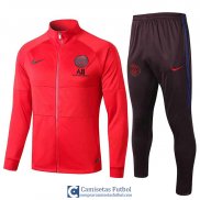 PSG Chaqueta Red + Pantalon 2019/2020