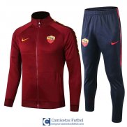 AS Roma Chaqueta Red + Pantalon 2019/2020