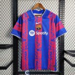 Camiseta Barcelona Training Suit Blue I 2023/2024