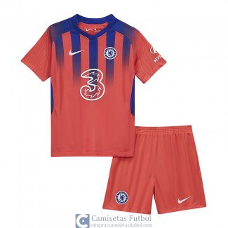 Camiseta Chelsea Ninos Tercera Equipacion 2020/2021