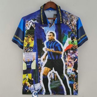 Camiseta Inter Milan Retro Ronaldo 1997/1998