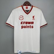 Camiseta Liverpool Retro White 1985/1986