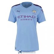 Camiseta Manchester City Mujer Primera Equipacion 2019/2020