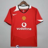 Camiseta Manchester United Retro Primera Equipacion 2004/2006