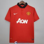 Camiseta Manchester United Retro Primera Equipacion 2013/2014