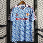 Camiseta Manchester United Retro Segunda Equipacion 1990 1992