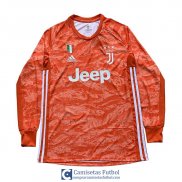 Camiseta Manga Larga Juventus Red Portero 2019/2020