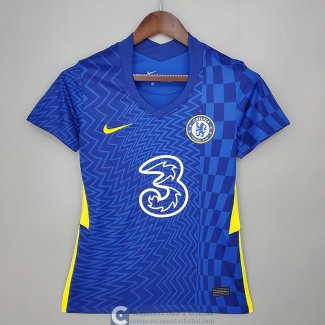 Camiseta Mujer Chelsea Primera Equipacion 2021/2022