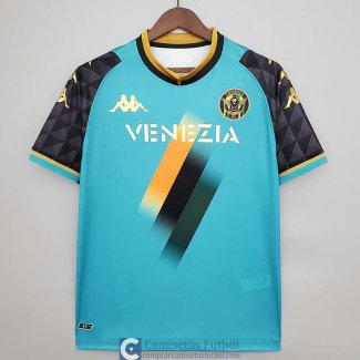 Camiseta Venezia Football Club Portero Blue 2021/2022