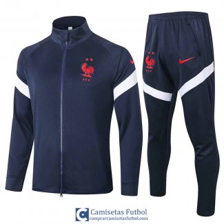 Francia Chaqueta Navy + Pantalon 2020/2021