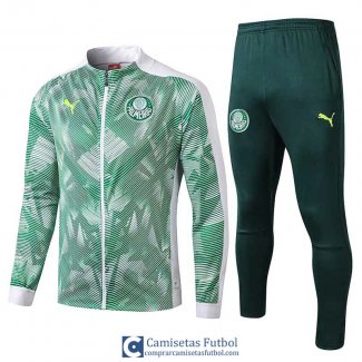 Palmeiras Chaqueta White Green + Pantalon 2019/2020