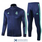 Real Madrid Chaqueta Blue + Pantalon 2019/2020