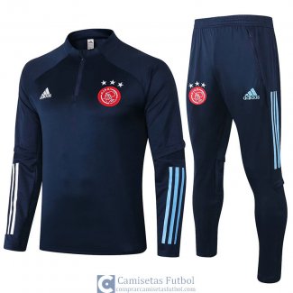 Ajax Sudadera De Entrenamiento Burgundy + Pantalon 2020/2021