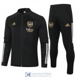 Arsenal Chaqueta Black Golden + Pantalon 2020/2021