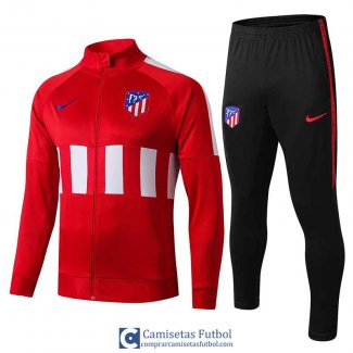 Atletico De Madrid Chaqueta Red White + Pantalon 2019/2020