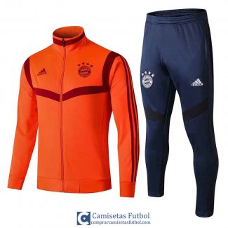 Bayern Munich Chaqueta Orange + Pantalon 2019/2020