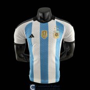 Camiseta Authentic Argentina 3 Star Primera Equipacion 2022/2023