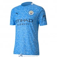 Camiseta Authentic Manchester City Primera Equipacion 2020/2021