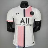 Camiseta Authentic PSG Pink White 2021/2022